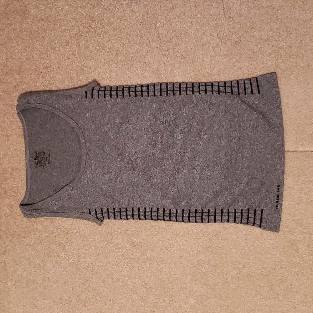 Pure Lime Women's Grey Seamless Tank